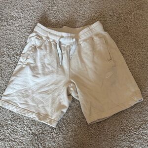 Nike Men's Off-White Athletic Shorts